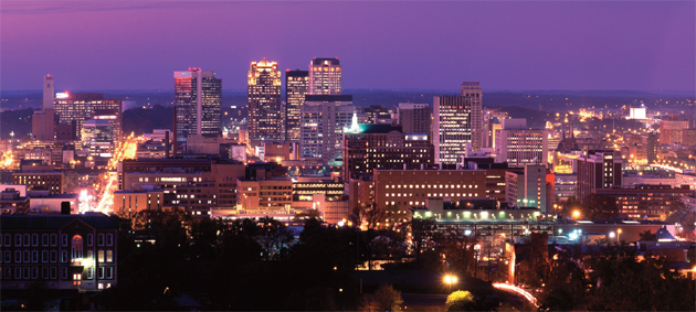 Winter 2010: The Magic City - Birmingham, Alabama Downtown Skyline Birmingham, Alabama downtown skyline.