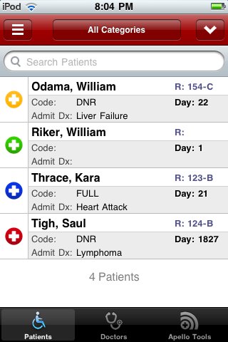 Apello Physician Network app The Apello Physician Network (APN) app is a physician communications tool that connects doctors to each other.