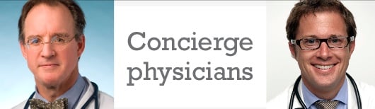 Concierge-physicians-Fall-11 Dirk Frater, M.D., practices concierge medicine in Dallas and Jordan Shlain, M.D., San Francisco.