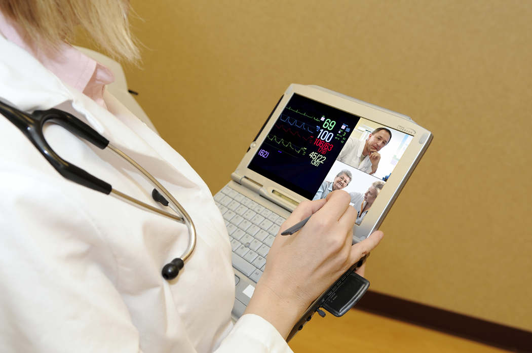 Vidyo enables secure meetings and immediate access to clinicians.