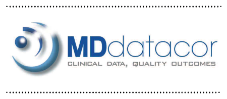 MDdatacor: Clinical data, quality outcomes.