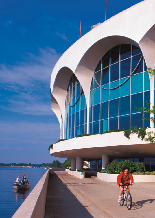 Dane Dances takes place at the Monona Terrace Community and Convention Center.