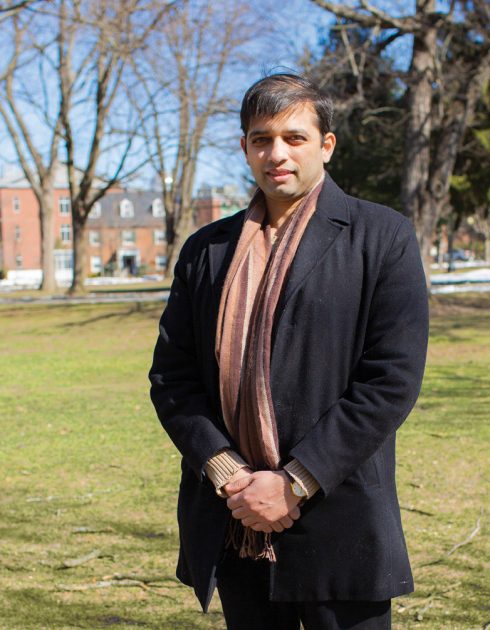 Arif Khan, M.D., recommends choosing a job that will allow you to grow. He found his opportunity on PracticeLink.com. -photo by Kim Bunce