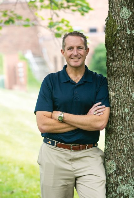 Fifteen years ago, J. Scott Litton, Jr. M.D., returned to his hometown of Pennington Gap, Virginia-which has a population of just over 1,700-to open a family practice. -Photo by Andy Stacy