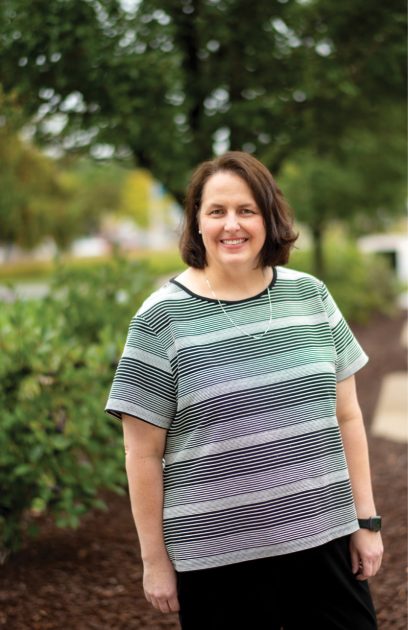 Kristine Cooper, D.O., is an assistant professor of medicine at the Medical College of Wisconsin. "I love having access to all of the specialists on the cutting edge of medicine and research." -Photo by Joe Hang