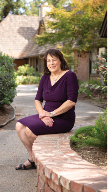 Moving to a part-time role enabled Linda Hertzberg, M.D., to serve a greater role in professional associations. - Photo by Derek Lapsley.