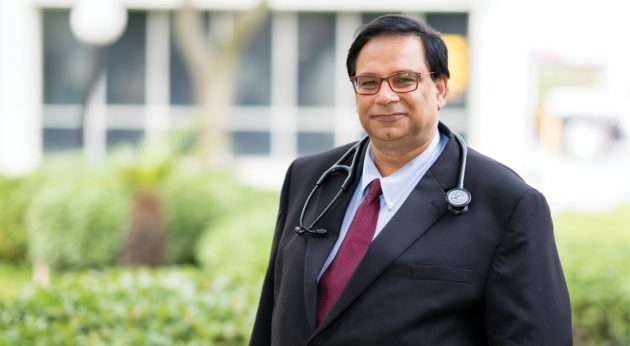 It takes more than compensation to make a physician happy in a new job. “Our feeling is that if you want to attract good people then you have to give something better than anyone else,” says Salim Surani, M.D. -photo by Dustin Baker