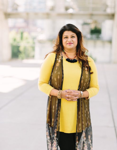 Vidya Bansal, M.D., started a group for physicians of South Asian decent-a community that has helped her develop her own leadership skills. -Photo by Rachel Moore
