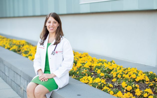 Self-reflection doesn’t end once you find your first practice, says Stefanie Gilbert Manuel, M.D. She sets aside time regularly to consider her goals and progress. - Photo by Whole Heart Studios