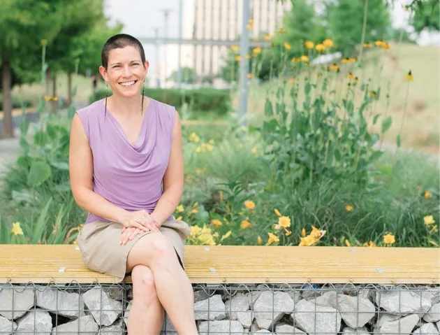 A health care attorney's review on an employment contract gave Sylvie Stacy, M.D., a sense of reassurance. It also helped prepare her for future reviews. -photo by Eric and Jamie Photo
