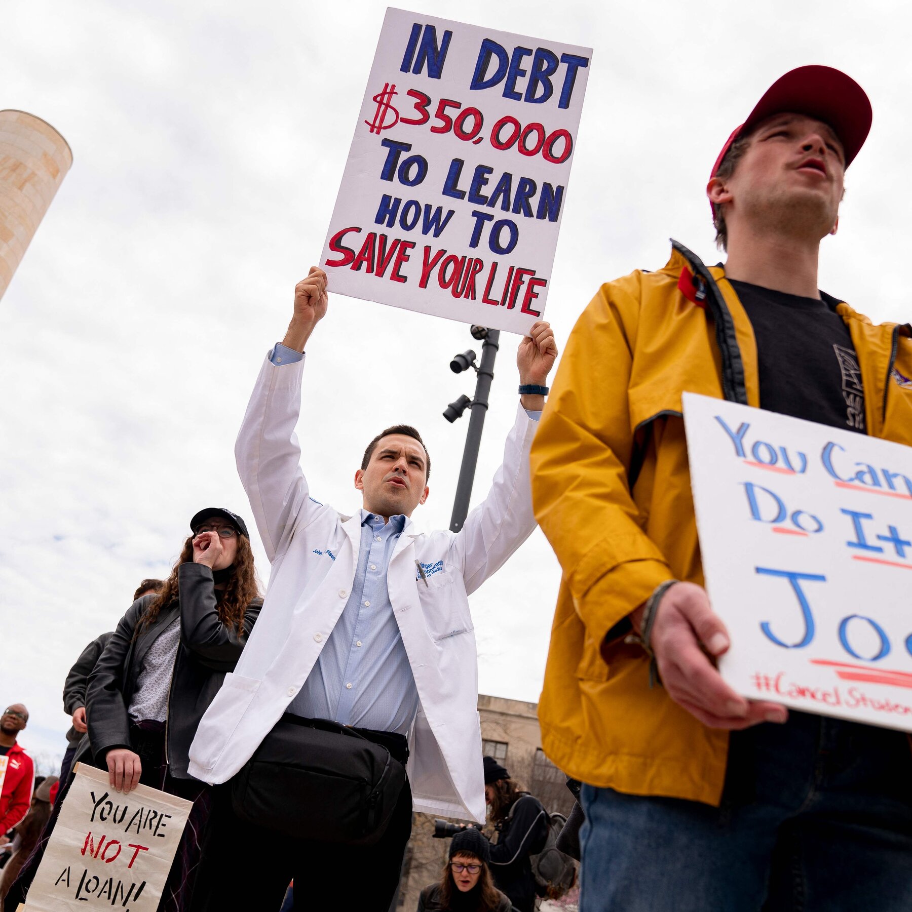 Physicians go into hundreds of thousands of debt to practice medicine