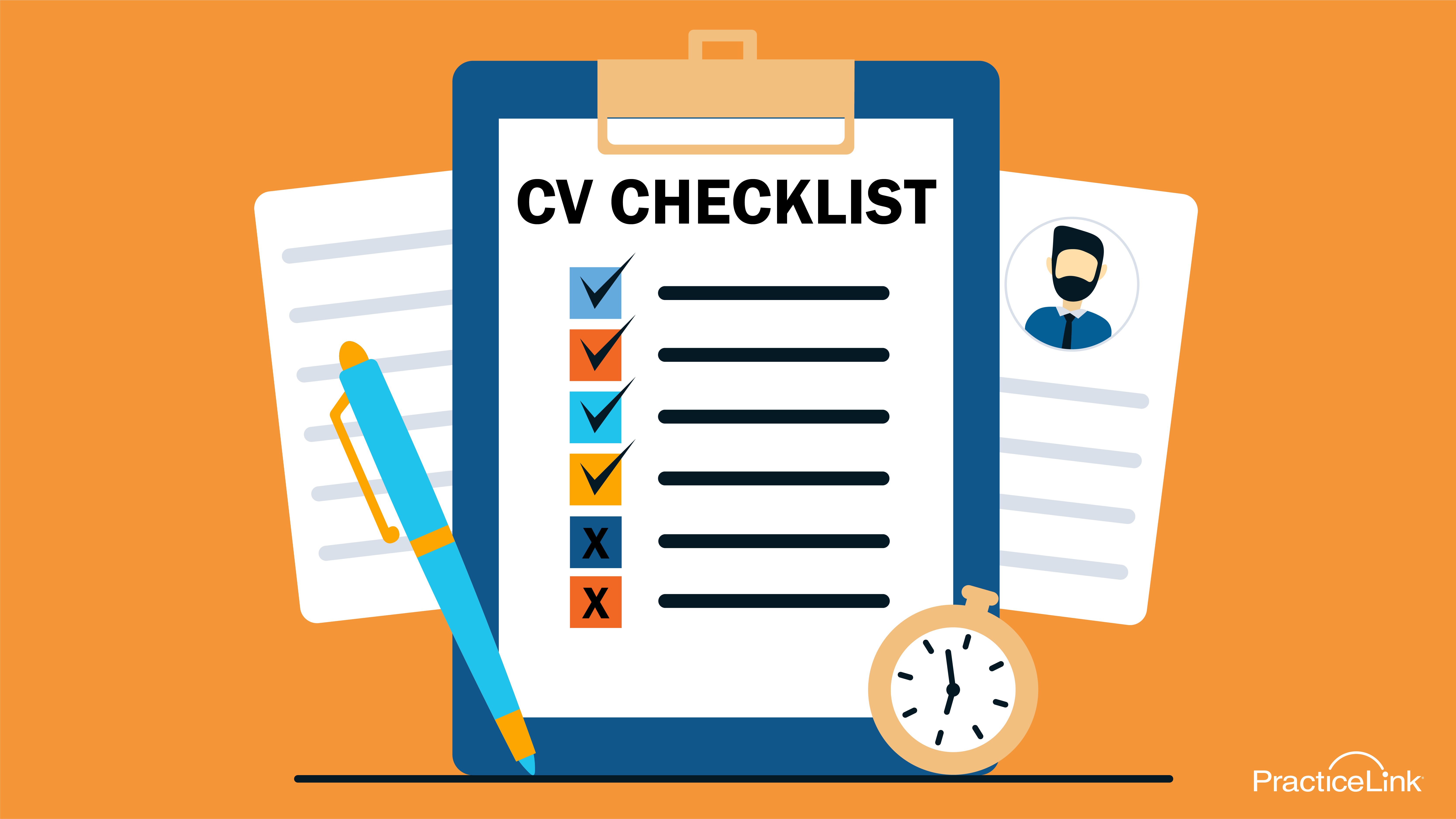 Follow this checklist when writing your CV
