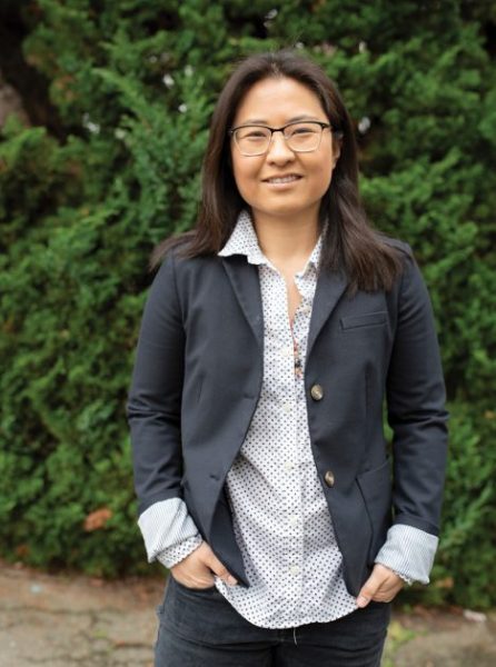 Ann Cheung, M.D., moved from the East Coast to the West for her pediatric residency in California. - Photo by Christian Erickson